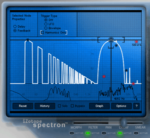 "harmonics only" dans Spectron Izotope