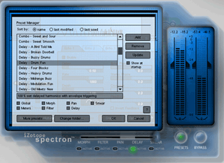 Spectron d'Izotope