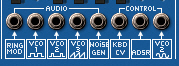 Le précâblage de l'ARP 2600V