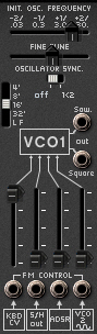 oscillateur de l'ARP 2600V