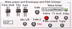 Six Toungs Modular, lecteur de wav