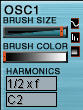 Additive VST menu Harmonics