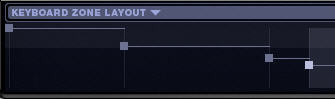 synthétiseur Morphine Imalge-Line Synth zones clavier