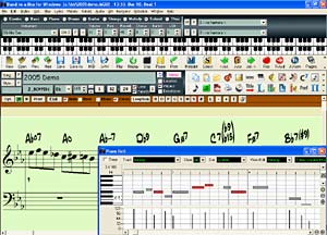 Band-In-A-Box, l'édition MIDI