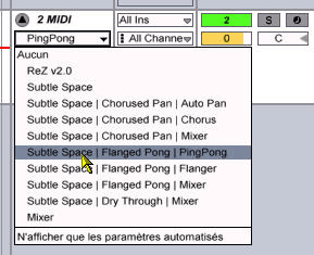 Ableton Live 6 : racks et automatisation