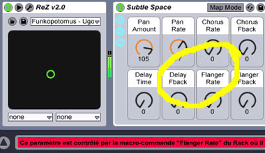 Ableton Live 6 : racks (dtail)